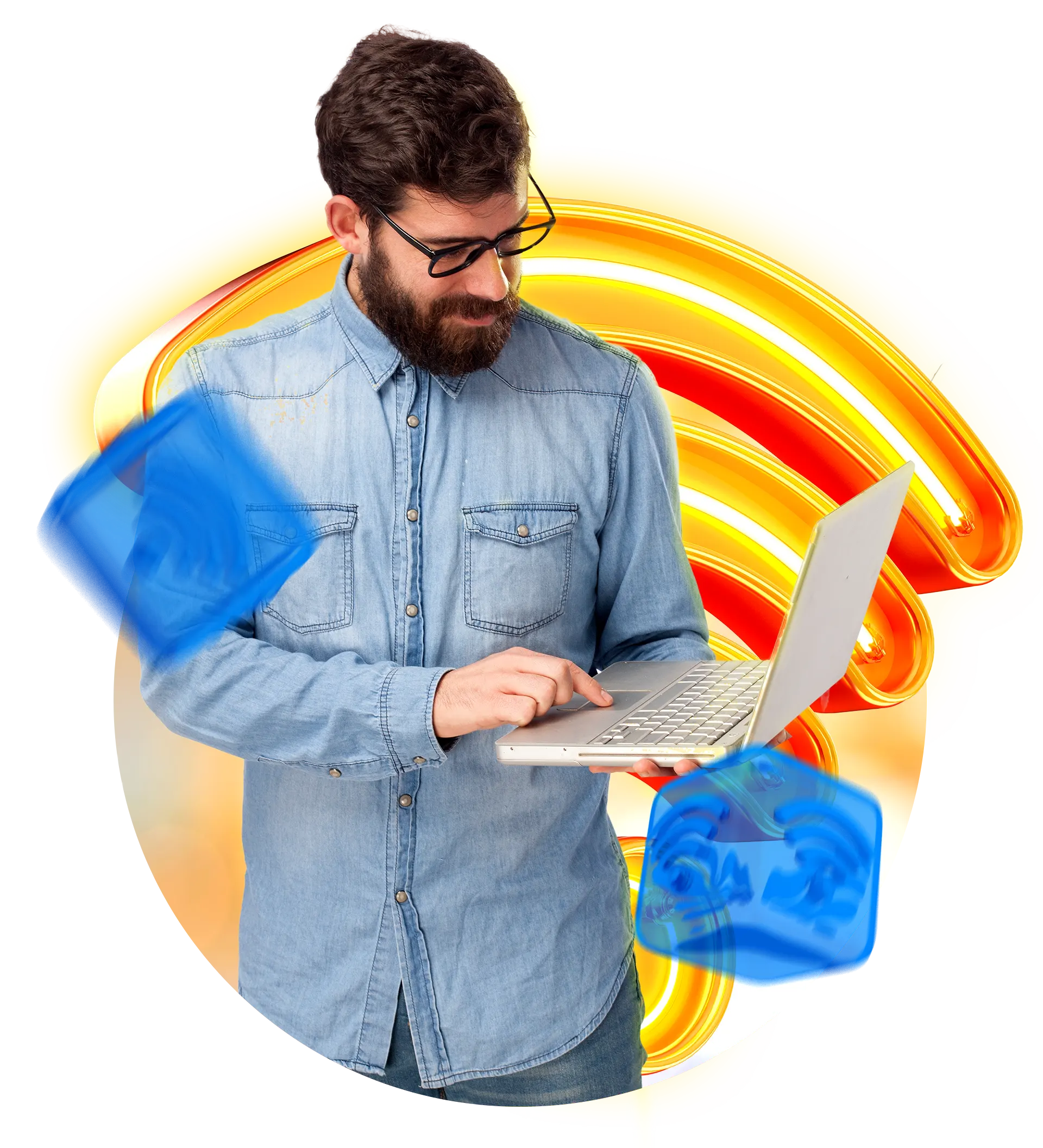 Imagem de composição Landing Page