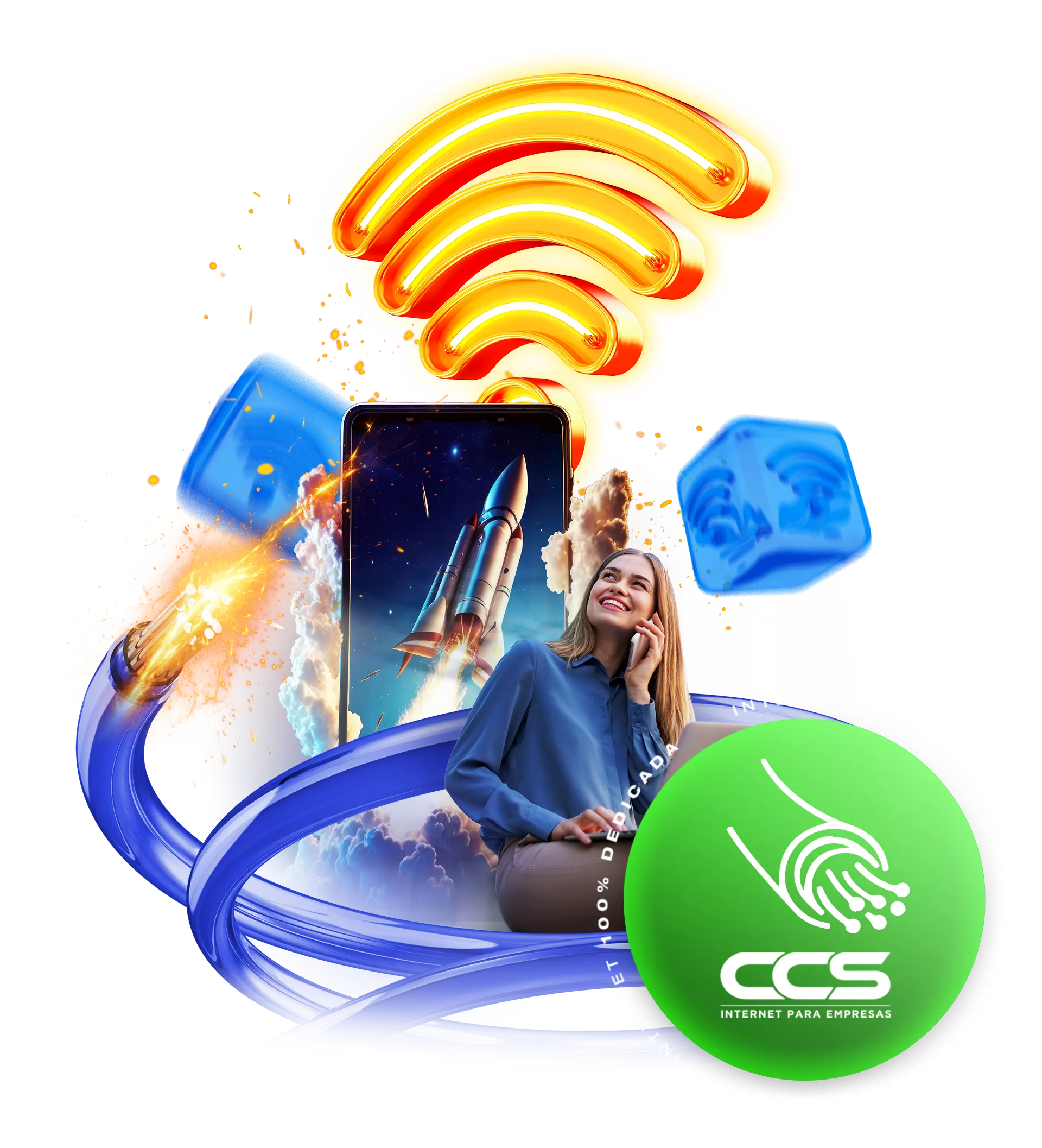 Imagem de composição Landing Page